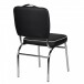 Esszimmerstuhl >WL1.716< in Schwarz / weiss - 47x45x90cm (LxBxH)