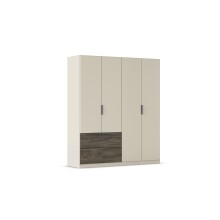 Drehtürenschrank >Koda< in champagner /...