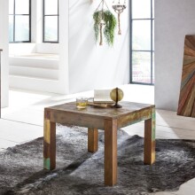 Couchtisch >KALKUTTA< in Mango-Bunt, Massivholz -...