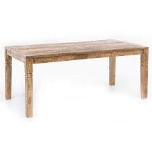 Esstisch >WL5.078< in Mango, Massivholz -...