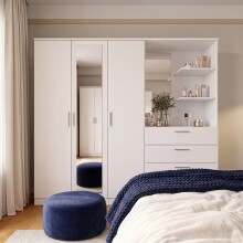 Drehtürenschrank >PANAMA< mit Schubladen +...