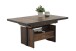 Couchtisch >Noah< Funktionen, Oldwood Dekor, Schublade - 110-150x54-73x70 cm (B/H/T)