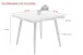 Baumkantentisch >GABI< in Wildeiche Dekor - 90x76x90 (BxHxT)