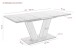 Kulissen-Esstisch >HAMM< ausziehbar 180cm, Anthrazit + Eiche Dekor - 140/180x76x90cm (BxHxT)