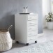 Container >WL5.273< in Weiß, Holzwerkstoff - 33x63x38cm (BxHxT)