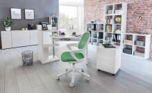 Kommode >WL5.291< in Weiß - 71x104x35cm (BxHxT)