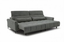 Big-Sofa >Wolve< 2x elektr. Sitzverstellung, 2...