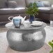 Couchtisch >WL5.454< in Silber, Aluminium - 30x60cm (HxD)