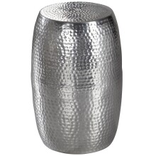 Beistelltisch >WL5.457< in Silber, Aluminium -...