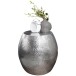 Beistelltisch >WL5.466< in Silber, Aluminium - 42x42cm (HxD)