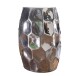 Beistelltisch >WL5.475< in Silber, Aluminium - 47x30cm (HxD)