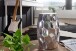 Beistelltisch >WL5.475< in Silber, Aluminium - 47x30cm (HxD)
