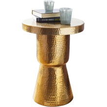 Beistelltisch >WL5.480< in goldfarbig, Aluminium -...