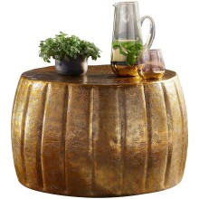 Couchtisch >WL5.504< in goldfarbig, Aluminium -...