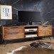 Lowboard >NISHAN< in Sheesham, Massivholz - 160x54x40cm (BxHxT)