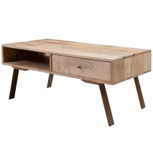Couchtisch >SIKAR< in Mango, Massivholz -...