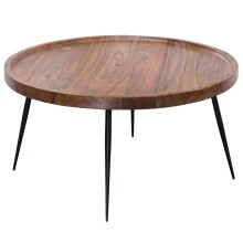 Tabletttisch >WL5.678< in Sheesham, Massivholz -...