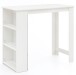 Bartisch >WL5.732< in Weiß, Holzwerkstoff - 120x107x60cm (BxHxT)