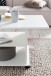 Couchtisch >WL5.738< in Weiß, Holzwerkstoff - 95x51x54cm (BxHxT)