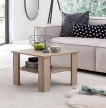 Couchtisch >WL5.833< in Sonoma Eiche Dekor, Holzwerkstoff - 60x42x60cm (BxHxT)