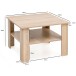 Couchtisch >WL5.833< in Sonoma Eiche Dekor, Holzwerkstoff - 60x42x60cm (BxHxT)