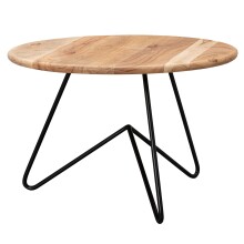 Couchtisch >WL5.956< in Akazie, Massivholz -...