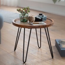 Couchtisch >WL5.961< in Sheesham, Massivholz -...