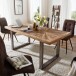 Esstisch >WL5.947< in Mango, Massivholz - 180x76x90cm (BxHxT)