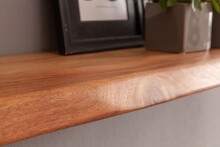Wandboard >WL5.973< in Akazie, Massivholz - 4x25cm (HxT)