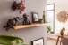 Wandboard >WL5.973< in Akazie, Massivholz - 4x25cm (HxT)