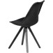 Esszimmerstuhl >WL6.134< (2er-Set) in Schwarz - 49x87x52cm (BxHxT)