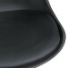 Esszimmerstuhl >WL6.134< (2er-Set) in Schwarz - 49x87x52cm (BxHxT)