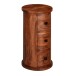 Schubkastenkommode >WL6.149< in Sheesham, Massivholz - 65x35cm (HxD)