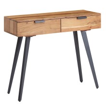 Konsolentisch >WL6.155< in Akazie, Massivholz /...