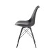 Esszimmerstuhl >WL6.183< (2er-Set) in Schwarz - 48x86x58 (BxHxT)
