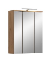 Badezimmerspiegelschrank >Blake< in Artisan Eiche /...