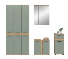 Badezimmer-Set >Blake< in Artisan Eiche...