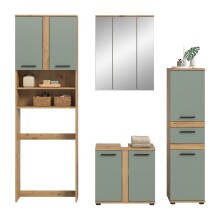Badezimmer-Set >Blake< in Artisan Eiche...