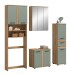 Badezimmer-Set >Blake< in Artisan Eiche Nachbildung/Salbei - 188x191x34 (BxHxT)
