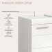 Badezimmer-Set >Scout< in Weiß/Weiß hochglanz - 164x191x34cm (BxHxT)