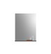 Spiegel >Scout< in Rauchsilber/Spiegelglas - 60x79x18cm (BxHxT)