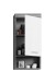Hängeschrank >Scout< in Rauchsilber/Weiß hochglanz - 37x79x24cm (BxHxT)