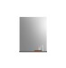 Badezimmer-Set >Scout< in Rauchsilber/Weiß hochglanz - 60x191x34cm (BxHxT)