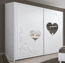 Schlafzimmer-Set >Salvina< in weiss -...