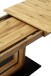 Kulissen-Esstisch >Morena< ausziehbar auf 230cm, in Ast-/Balkeneiche - 180/230x77x90 (BxHxT)