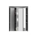 Badezimmer-Set >Scout< in Rauchsilber/Weiß hochglanz - 112x191x34cm (BxHxT)