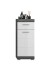 Badezimmer-Set >Scout< in Rauchsilber/Weiß hochglanz - 112x191x34cm (BxHxT)