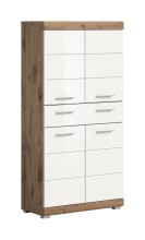 Hochschrank >Wave< in Nox Oak...
