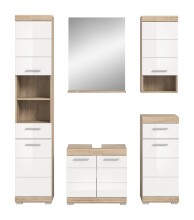 Badezimmer-Set >Lambada< in Eiche Dekor /...