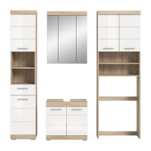 Badezimmer-Set >Lambada< in Eiche Dekor /...